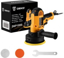 Шлифмашина полировальная DEKO DKP1000 + набор аксессуаров 5 шт 063-4293