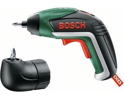 Аккумуляторная отвертка BOSCH IXO Medium c угловой насадкой [06039A8021]