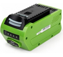 Аккумулятор TopON для Greenworks 40В, 2.5Ah (Li-Ion) TOP-PTGD-GW-40-2.5