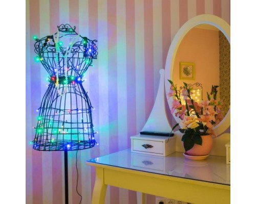 Гирлянда Neon-Night ТВИНКЛ 4м прозрачный ПВХ, 25 LED мультиколор [303-169]