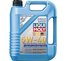 Масло моторное LIQUI MOLY SAE  5W40 Leichtlauf High Tech   5 л 8029/2328 синтетическое [8029/2328]