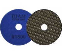 Алмазная тарелка на липучке DIAM АГШК 100*2,0 №1500 Extra Line (сухая) 000524