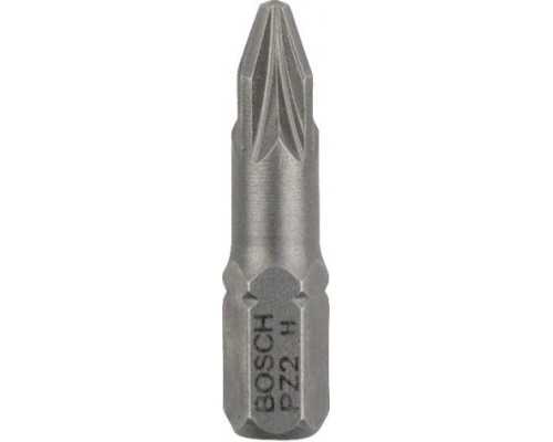 Бита для заворачивания BOSCH Extra Hard 25 мм PZ2 3шт [2607001558]