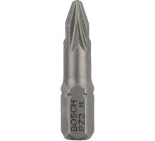 Бита для заворачивания BOSCH Extra Hard 25 мм PZ2 3шт 2607001558