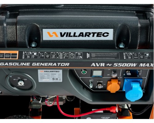 Генератор бензиновый VILLARTEC GG6300EWC Генератор бензиновый VILLARTEC GG6300EWC