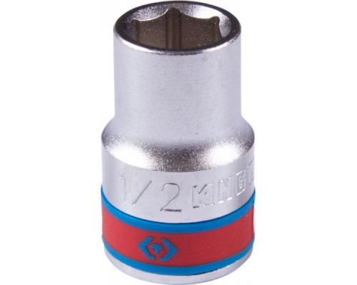 Головка шестигранная 1/2" KING TONY 433516S стандартная