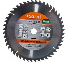 Пильный диск по дереву Sturm 9020-230-22-48T 230x22x48 зубьев