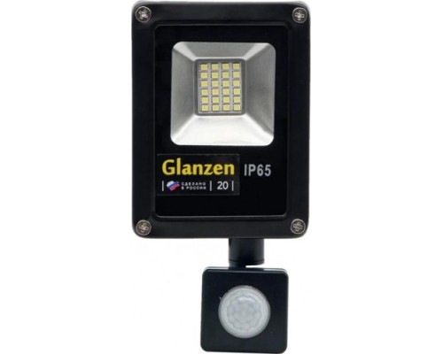 Прожектор GLANZEN FAD-0011-20 SMD IP65 6000K с датчиком движения