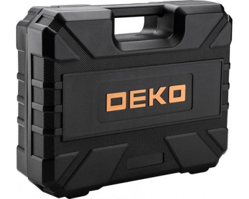 Дрель-шуруповерт аккумуляторная DEKO DKCD20FU-Li set 3 со съемным патроном [063-4177]