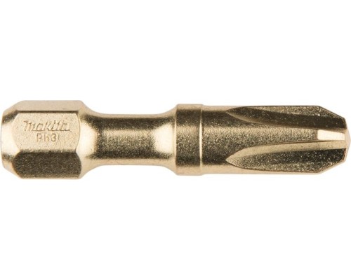 Бита для заворачивания MAKITA B-42204 Impact Gold Shorton PH3, 30 мм, E-form (MZ), 2 шт.