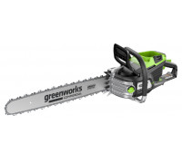 Пила цепная аккумуляторная GREENWORKS 2009707 82V, 5,0 квт, 50 см, бесщеточная, без АКБ и ЗУ