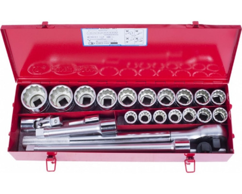 Набор головок 3/4" KING TONY 6023MR, 23 предмета
