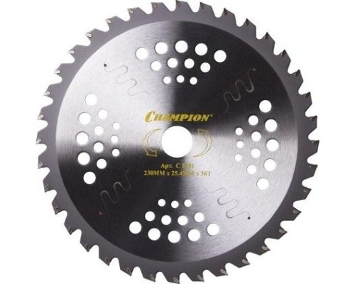 Диск кустореза CHAMPION Ninja 36/230/25,4 (SRM-2305SI,SRM-2655SI) (C5181) [C5181]