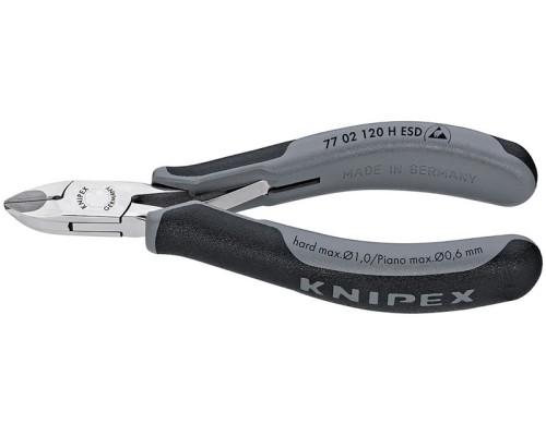 Бокорезы KNIPEX KN-7702120HESD для электроники