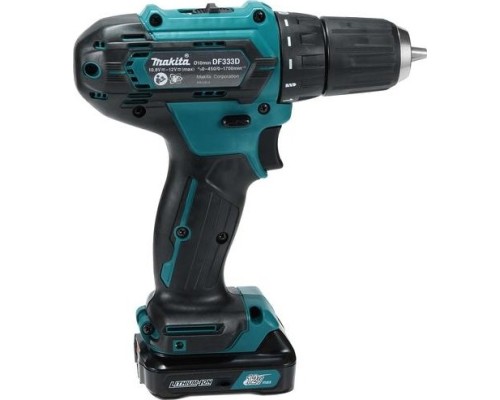 Дрель-шуруповерт аккумуляторная MAKITA DF 333 DWYE4 [DF333DWYE4]