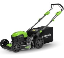 Газонокосилка аккумуляторная GREENWORKS GD40LM46SPK6 бесщеточная, самоходная (2506807UF) [2506807UF]