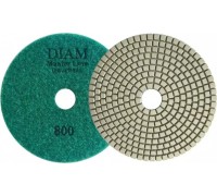 Алмазная тарелка на липучке DIAM АГШК 125*2,5 №800 Master Line Universal (сухая/мокрая) 000648