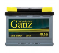 Аккумулятор GANZ Standart 60 A/ч обратная R+ 242x175x190 EN540 A GA600