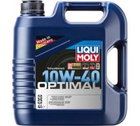 Масло моторное LIQUI MOLY SAE 10W40 Optimal 4 л 3930 полусинтетическое 3930