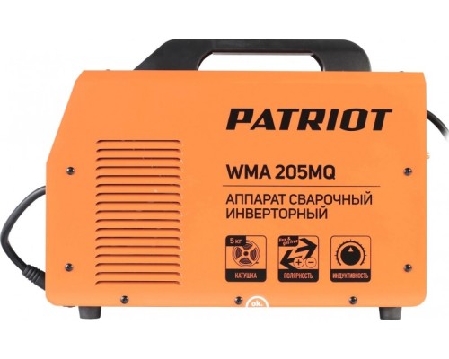 Сварочный полуавтомат PATRIOT WMA 205 MQ инверторный mig/mag/mma [605302155]