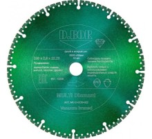 Алмазный диск универсальный D.BOR MULTI Diamant V-4 230х22.2 мм [D-MU-D-0230-022]