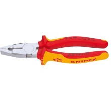 Плоскогубцы диэлектрические KNIPEX 0106160 1000 V, 160 мм, комбинированные [KN-0106160]