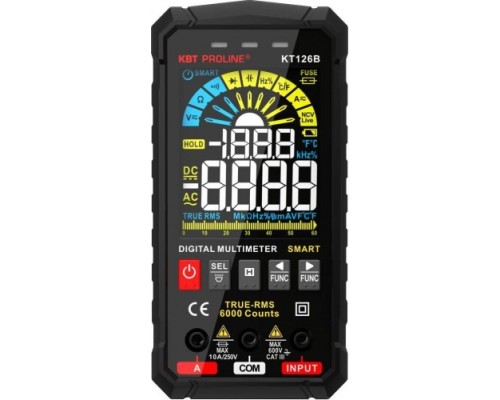 Мультиметр цифровой КВТ SMART KT 126В PROLINE [86329]