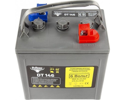 Аккумулятор RUTRIKE WET 6V170A/H C3 тяговый DT146 (T-145) [024197]