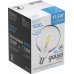 Лампа светодиодная GAUSS G125 basic filament 11,5w 1520lm 4100к е27 led [1111222]