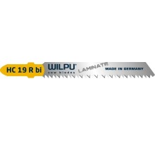 Пилки по дереву WILPU HC 19 R bi для ламината, паркета 5шт/уп [210400005]