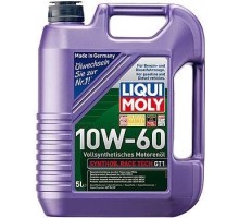 Масло моторное LIQUI MOLY SAE 10W60 Synthoil Race Tech GT1  5 л 1944 синтетическое [8909/1944]