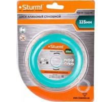 Алмазный диск универсальный STURM 9020-04-115x22-WC 115м (керамогранит, песчаник, травертин, мрамор)