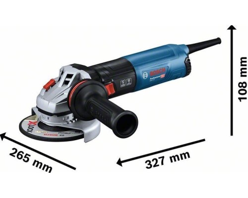 Угловая шлифмашина сетевая BOSCH GWS 14-125 S [06017D0100]