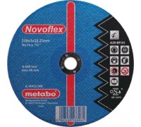 Отрезной круг по металлу METABO 180x3,0х22,23 мм прямой А30 Novoflex 616450000