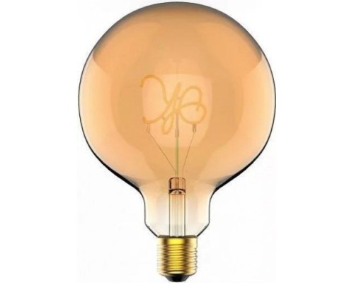 Лампа светодиодная GAUSS G125 filament 2,5w 200lm 2000к е27 golden ok led [176802003]