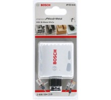 Коронка биметаллическая BOSCH PROGRESSOR 52 мм bim mm, new 2608594219