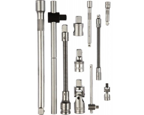 Набор удлинителей BERGER BG2093 1/2" - 1/4", 11 предметов