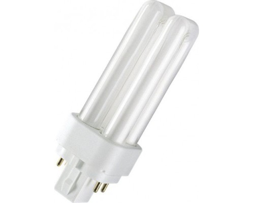 Лампа люминесцентная OSRAM CFL DULUX компактная неинтегрированная d/e 13w/840 g24q-1 10 [4050300017594]