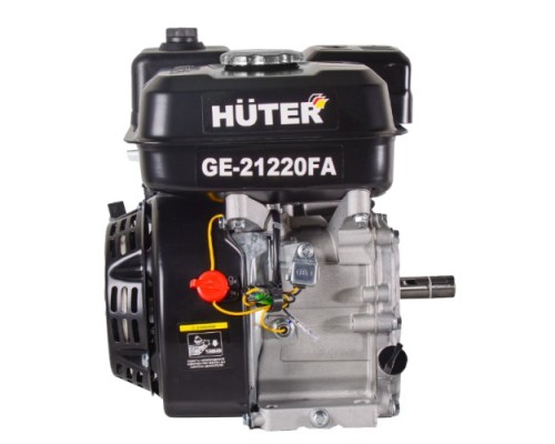 Бензиновый двигатель HUTER GE-21220FА 7,0 л.с. (вал 20 мм) [70/15/3]