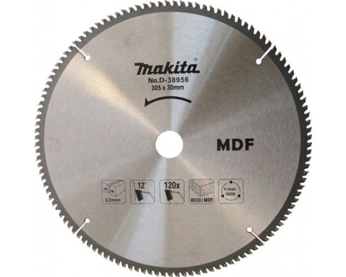 Пильный диск по дереву MAKITA 305x30/15.88x3.2x120T [D-38956]