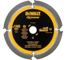 Пильный диск по фиброцементу DeWALT 160х4тх20 мм Extreme DT1470-QZ [DT1470-QZ]