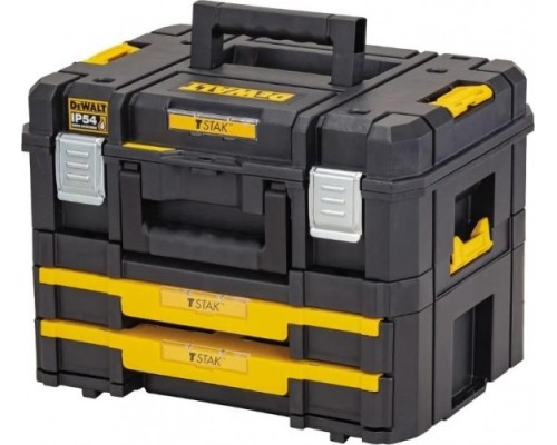 Ящик для инструмента DeWALT TSTAK комплект из 2-х модулей dw ii+iv [DWST83395-1]