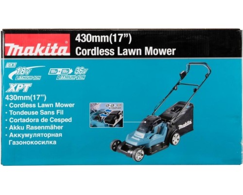 Газонокосилка аккумуляторная MAKITA DLM 432 CT2 [DLM432CT2]