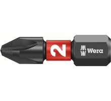 Бита для заворачивания WERA 851/1 IMP DC Impaktor PH2, 25 мм WE-057616 [WE-057616]