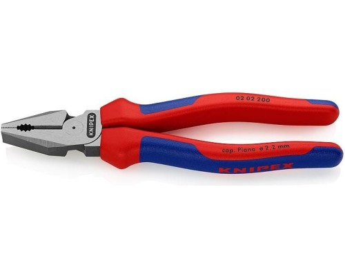 Плоскогубцы силовые KNIPEX 0202200SB 200 мм [KN-0202200SB]