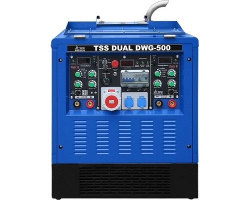 Сварочный генератор ТСС DUAL DWG-500 двухпостовой дизельный [039736]