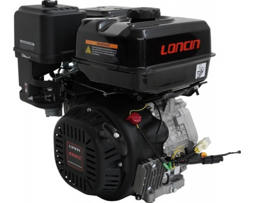 Бензиновый двигатель Loncin G500F 23 л.с., вал 25 мм