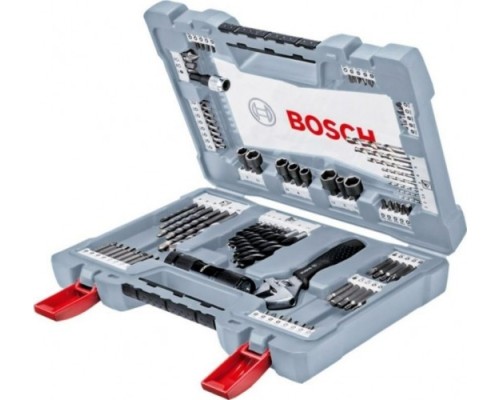 Набор сверл универсальный BOSCH Premium Set-91 оснастки [2608P00235]