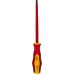 Отвертка диэлектрическая шлицевая КОБАЛЬТ 646-461 ultra grip sl 6,5х150 мм cr-v, двухкомпонентная ру