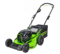 Газонокосилка аккумуляторная GREENWORKS GC82HPLM51 82V, 51 см, б/щ, АКБ 5Ач и ЗУ 2518907UB
